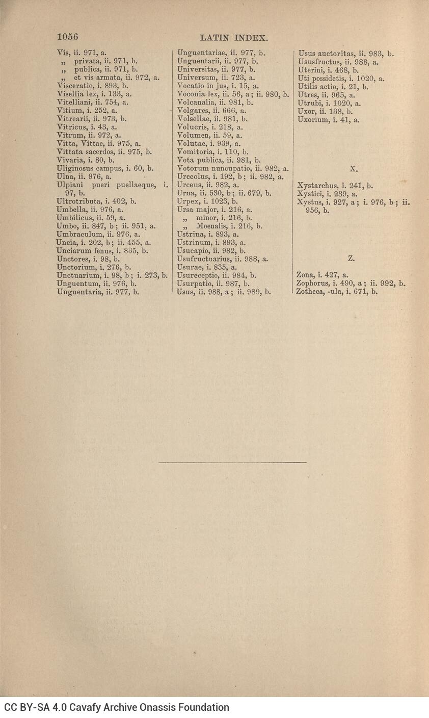 24,5 x 15 εκ. 4 σ. χ.α. + [VI] σ. + 1072 σ. + 2 σ. χ.α., όπου στο verso του εξωφύλλου ίχνος